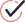 ✓